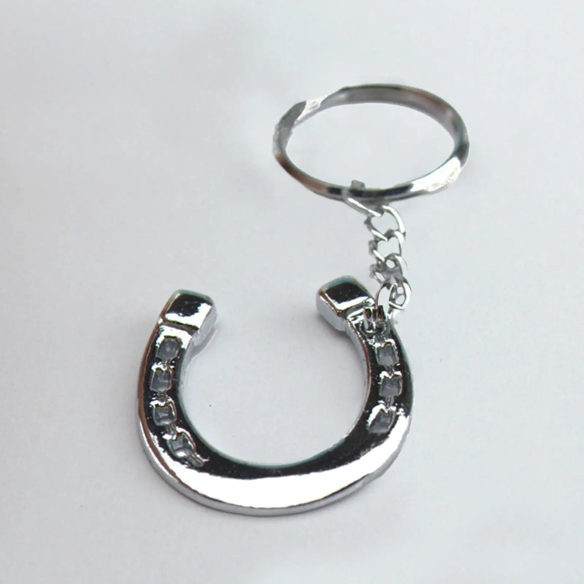 Zinc Alloy Horseshoe Keychain – Good Luck Horse Charm Key Ring Horse Charm Keychain Axl