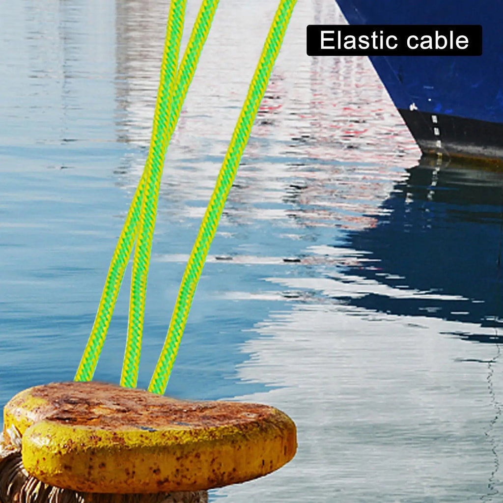 Elastic Bungee Dock Line – Heavy Duty Marine Mooring Rope Marine Dock Line Axl Default Title