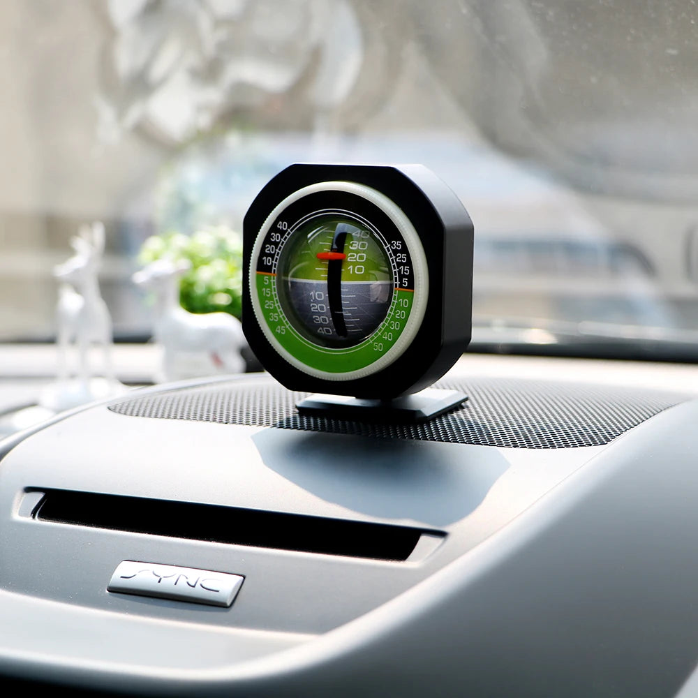 Car Inclinometer Slope Meter with LED | Angle Level Gauge Car Slope Meter Axl