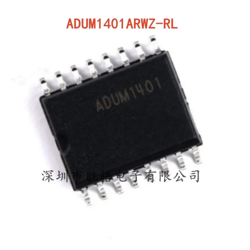 ADUM1401ARWZ-RL 4-Channel Digital Isolator SOIC-16 IC – 2PCS Digital Isolator IC Axl Default Title