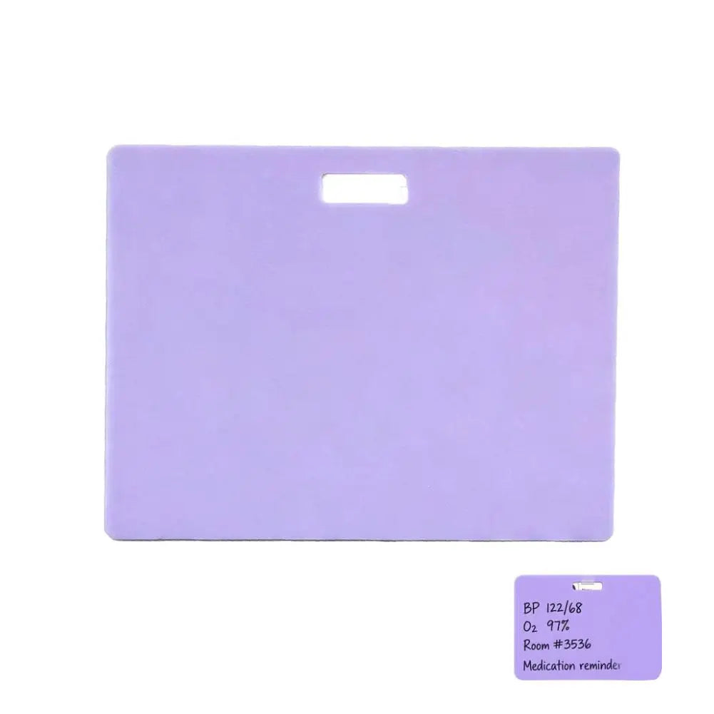 Reusable Wipeable Badge Card – Erasable Self-Adhesive Label Reusable Badge Label Axl H CN