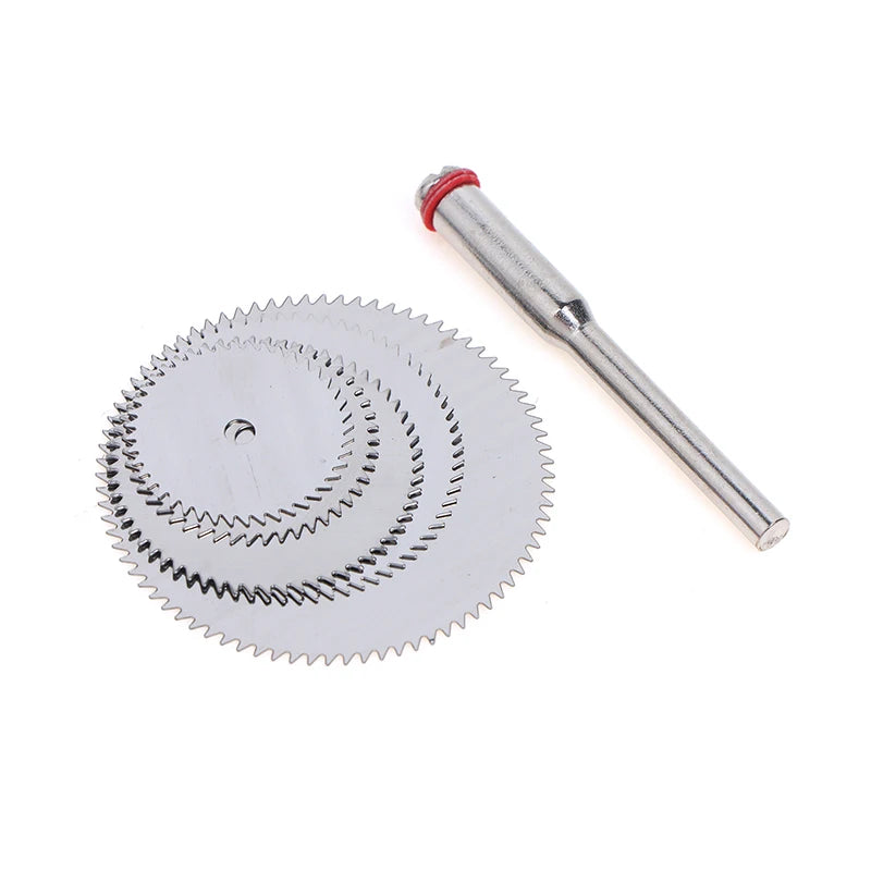 6-Pc Stainless Steel Cutting Disc Set for Rotary Tools 16–32mm Rotary Tool Blades Axl