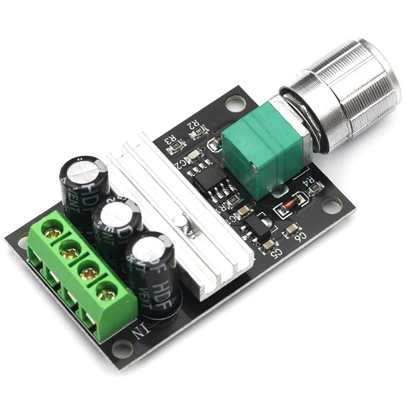 PWM DC Motor Speed Controller 6V–28V 3A Speed Regulator Switch Motor Speed Controller Axl