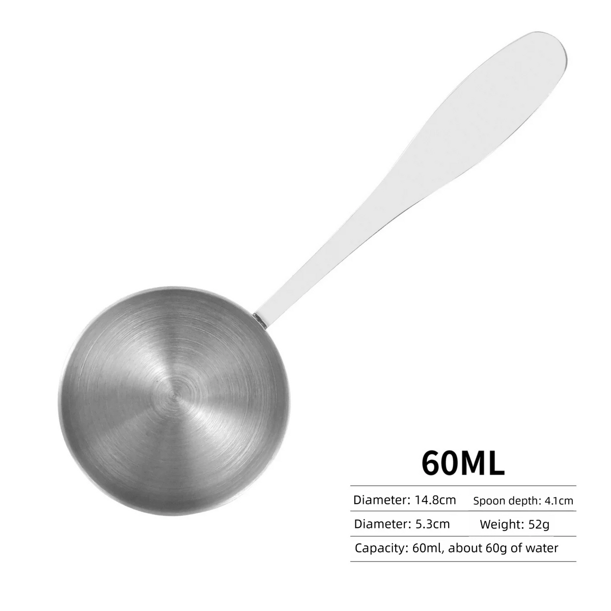 Stainless Steel Gram Measuring Spoons – 1g 3g 5g 10g Scoop Set Measuring Spoon Set Axl 60ml 5g