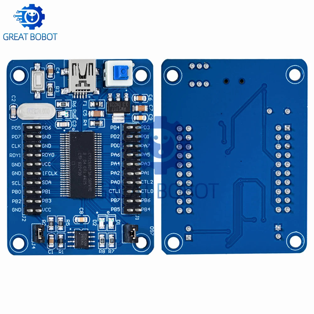 CY7C68013A EZ-USB FX2LP Development Board & Logic Analyzer USB Development Board Axl