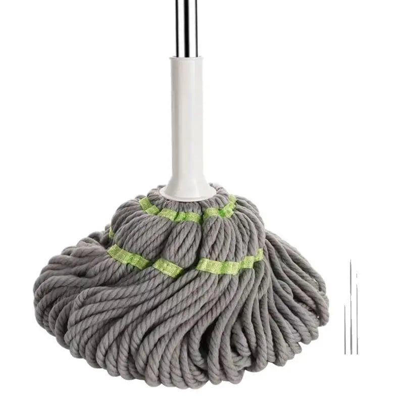 360° Self-Wringing Spin Mop – 2-in-1 Dry & Wet Floor Cleaner Spin Mop Axl