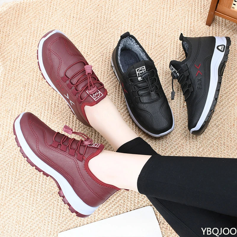 Women's Velvet-Lined Winter Ankle Boots – Warm & Non-Slip Women's Winter Boots Axl
