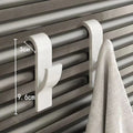Radiator Hook Clips – Towel & Clothes Hanger for Heated Rails Radiator Hook Clips Axl white 2PC