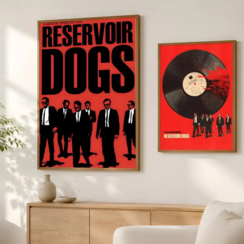Reservoir Dogs HD PVC Wall Poster – Self-Stick Movie Decor Movie Wall Poster Axl