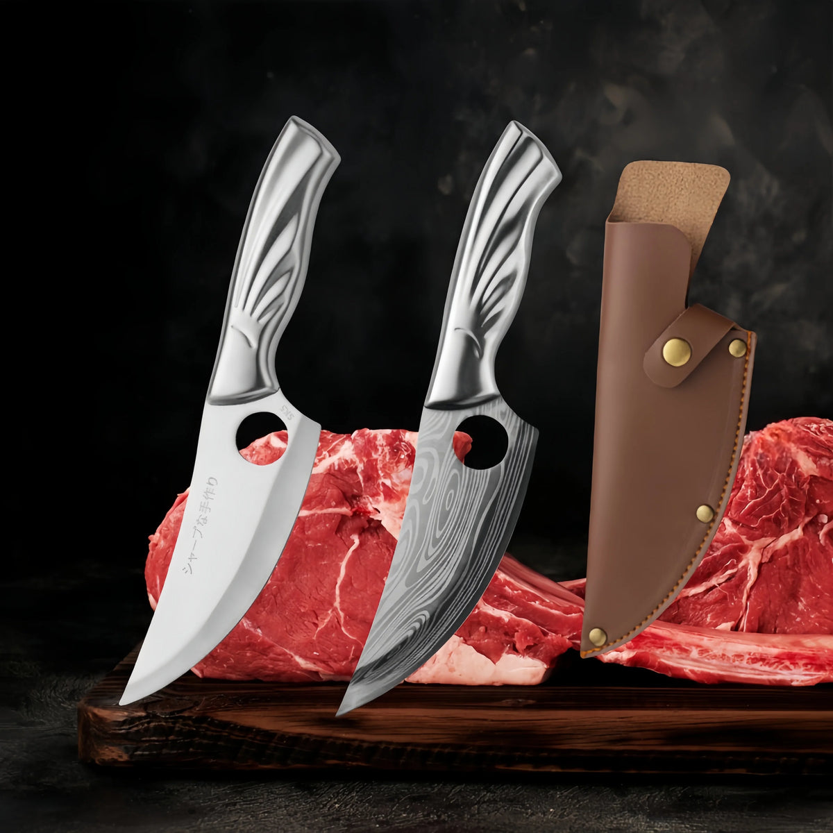 Professional Boning Knife – 30Cr13 Steel & Wooden Handle Boning Knife Axl