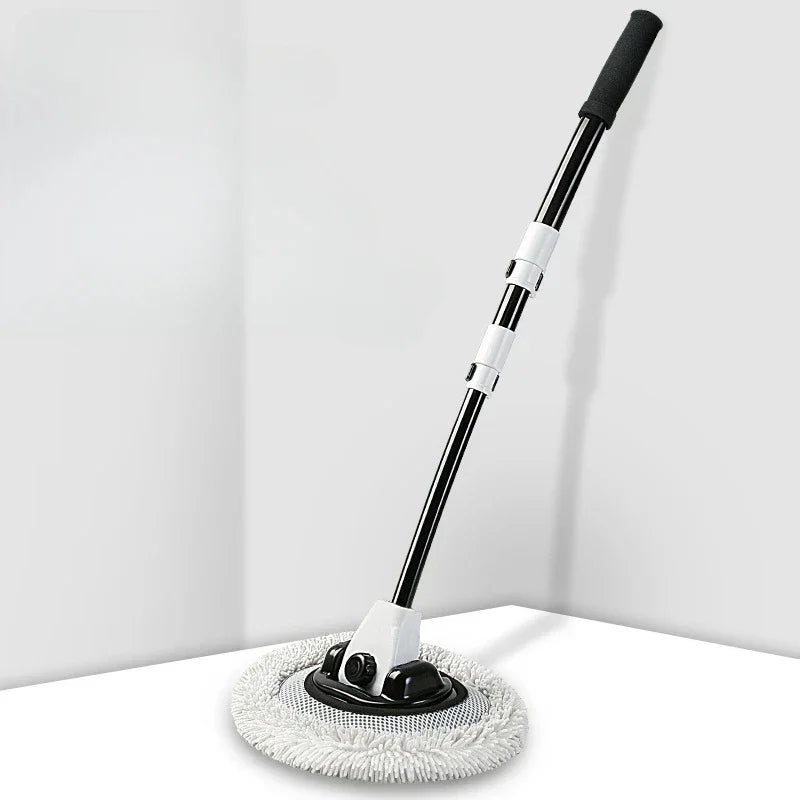 Telescopic Car Wash Mop – Soft Chenille Long Handle Brush Car Wash Brush Axl 1Set Mop