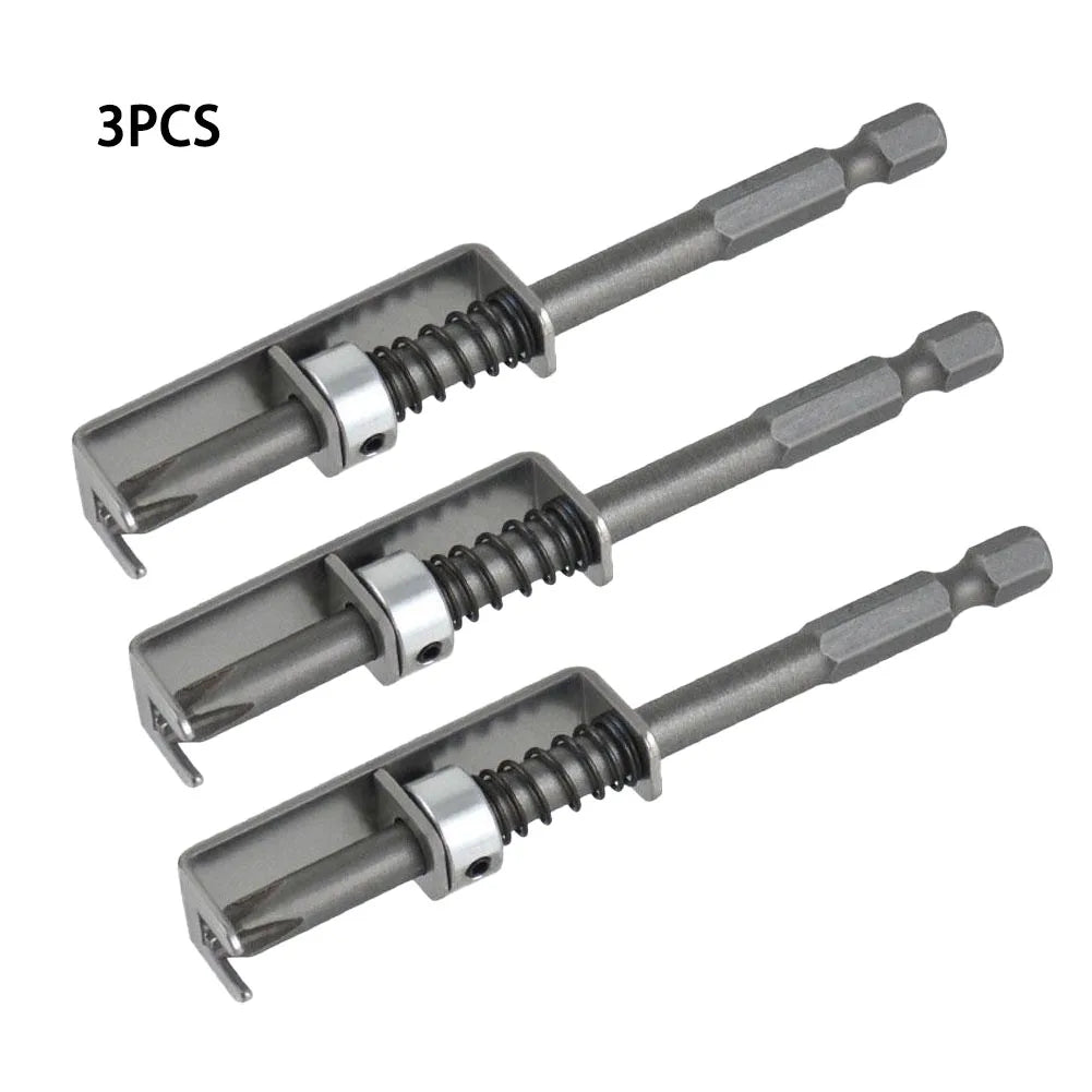 Spring-Loaded Screw Holder Bit | Anti-Drop Driver Bit 1/3/5 Pk Screw Holder Bit Axl 3PCS