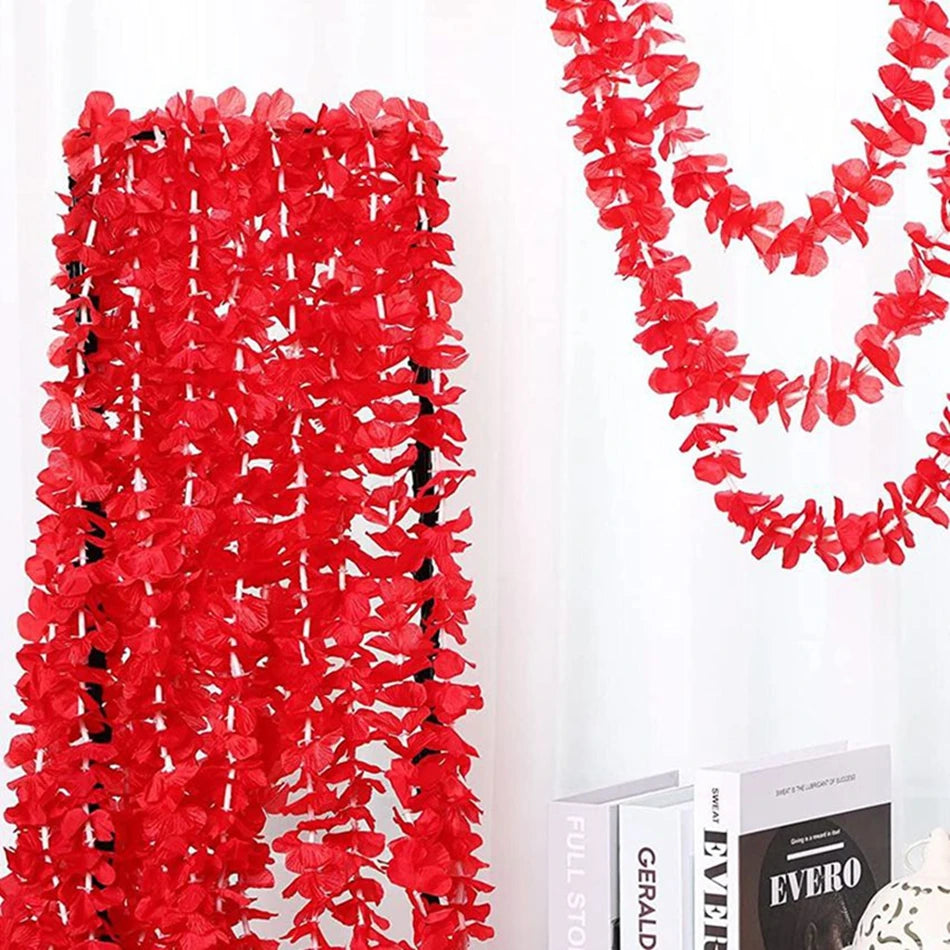 Silk Sakura Flower Garland – Wedding Arch & Home Wall Décor Artificial Flower Garland Axl