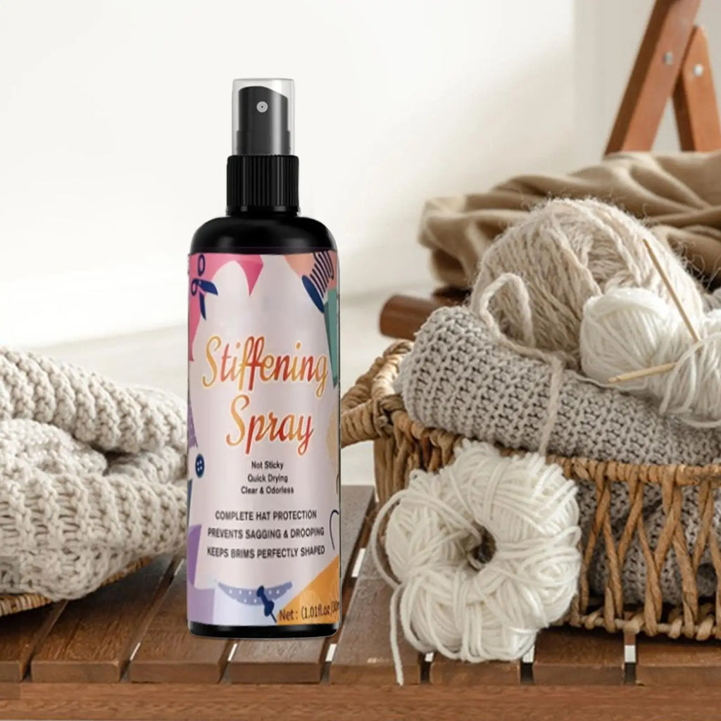100ml Fabric Stiffener Spray – Non-Toxic, Water-Based for Crafts Fabric Stiffener Spray Axl