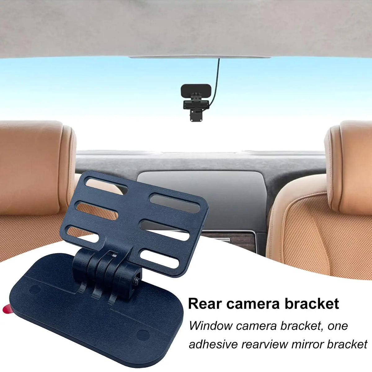 Waterproof 180° Adjustable Car Backup Camera Mount | Adhesive Car Camera Mount Axl