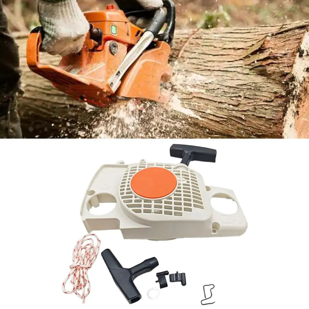 Recoil Pull Starter Kit for MS170 MS180 017 018 Chainsaw Chainsaw Starter Kit Axl