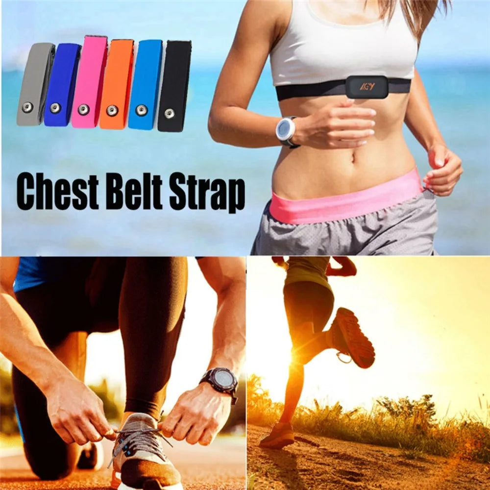 Bluetooth Heart Rate Monitor Chest Strap – Adjustable Wireless Heart Rate Chest Strap Axl
