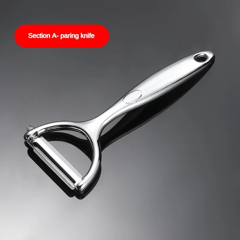 Stainless Steel Vegetable & Fruit Peeler – Plastic Handle Vegetable Peeler Axl