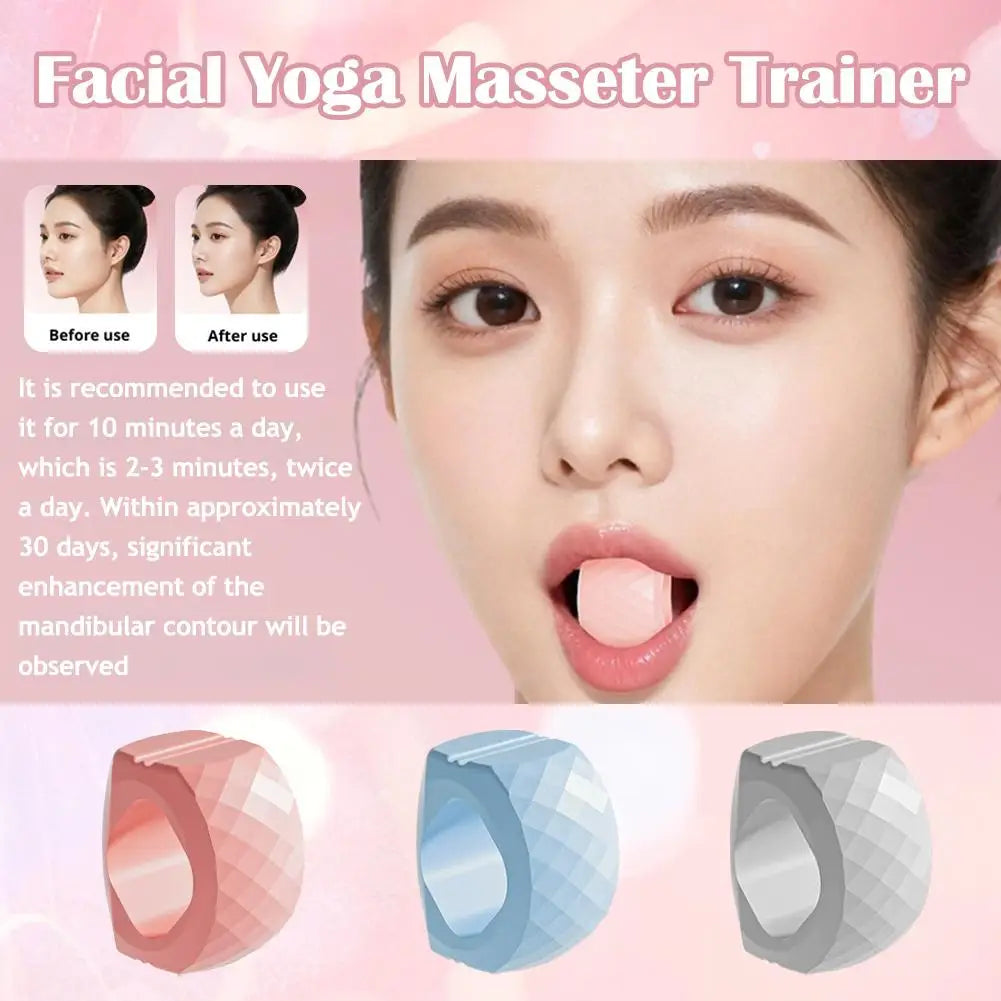 Silicone Jaw Exerciser Ball – Jawline & Facial Muscle Trainer Jaw Exerciser Trainer Axl