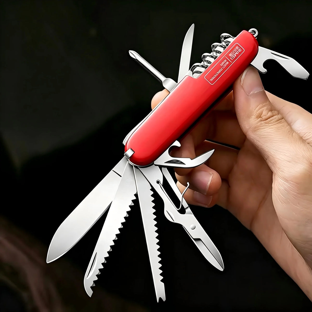 PLYS 8/11-in-1 Folding Pocket Knife – EDC Stainless Multitool Folding Multitool Knife Axl