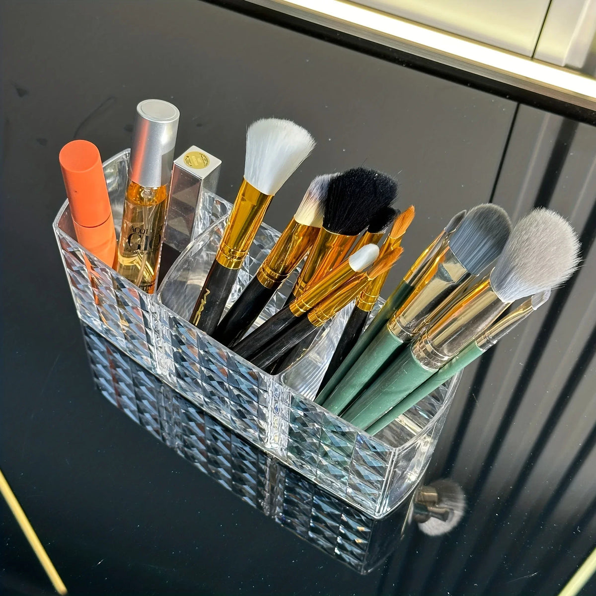Multi-Level Makeup Brush Holder & Storage Display Stand Makeup Brush Organizer Axl