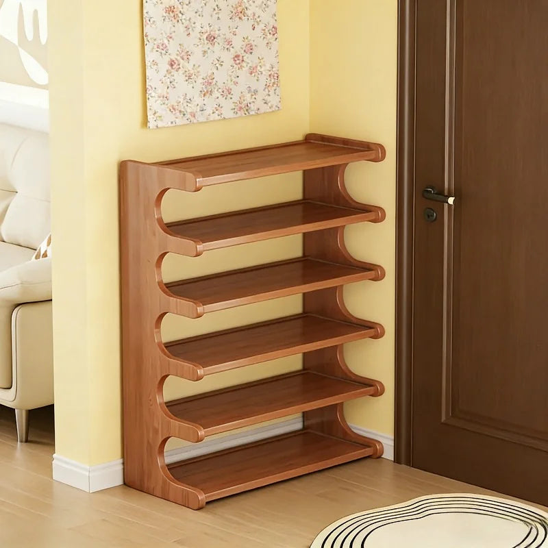 Large Bamboo Shoe Rack – Multi-Tier Freestanding Organizer Bamboo Shoe Rack Axl