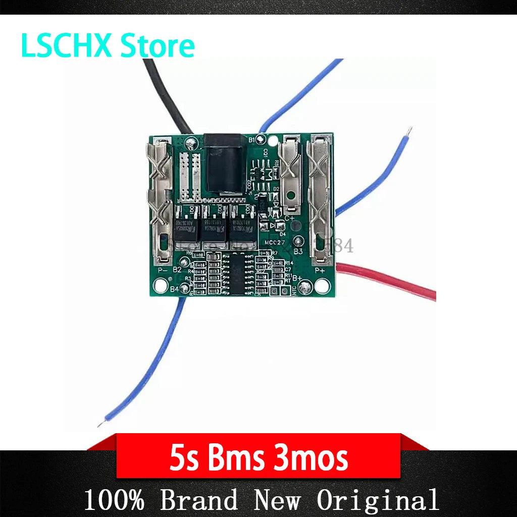 5S BMS 18V/21V 18650 Lithium Battery Protection Board | Power Tools Battery Protection Board Axl Default Title
