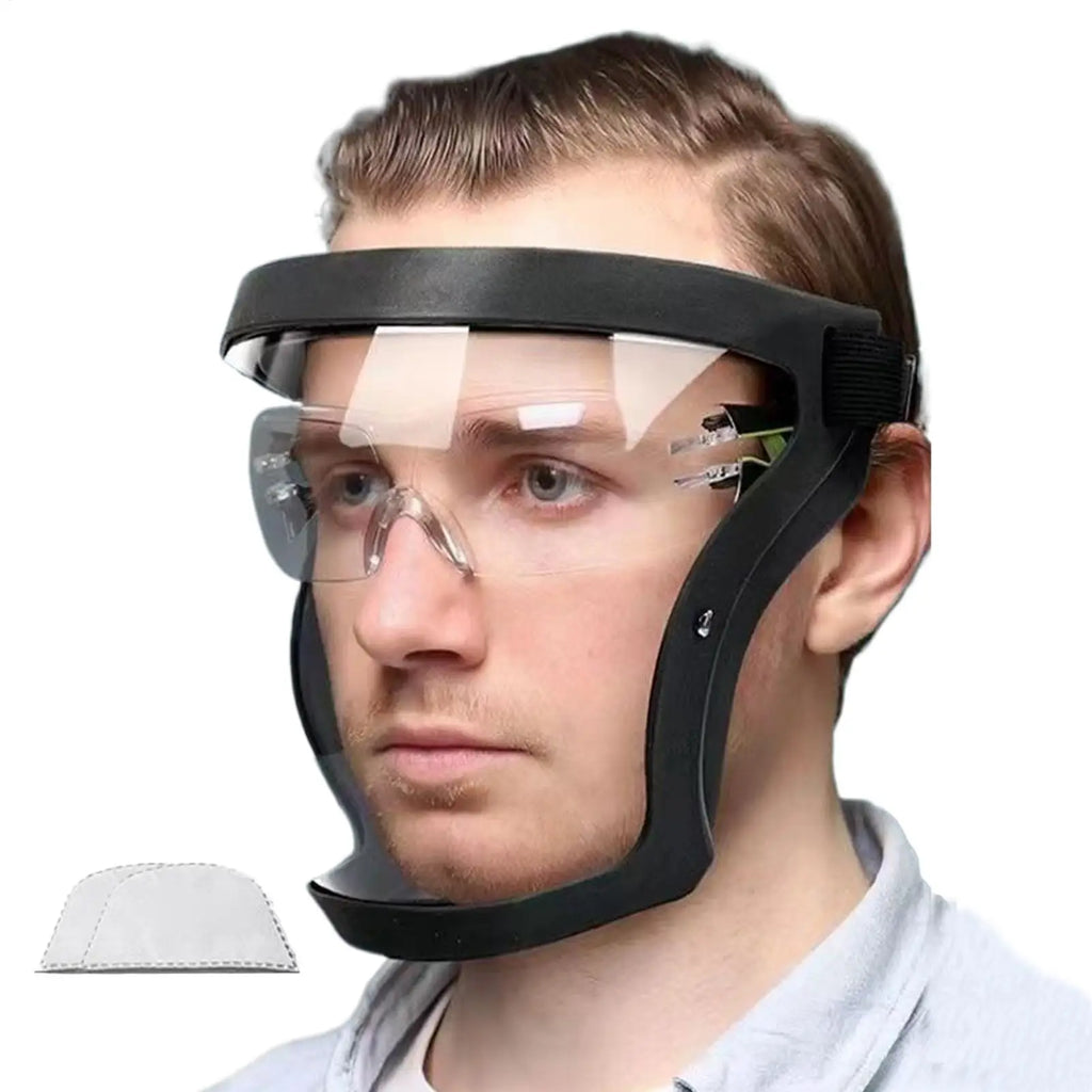Anti-Fog Full Face Shield – Windproof Cycling & Work Mask Full Face Shield Axl