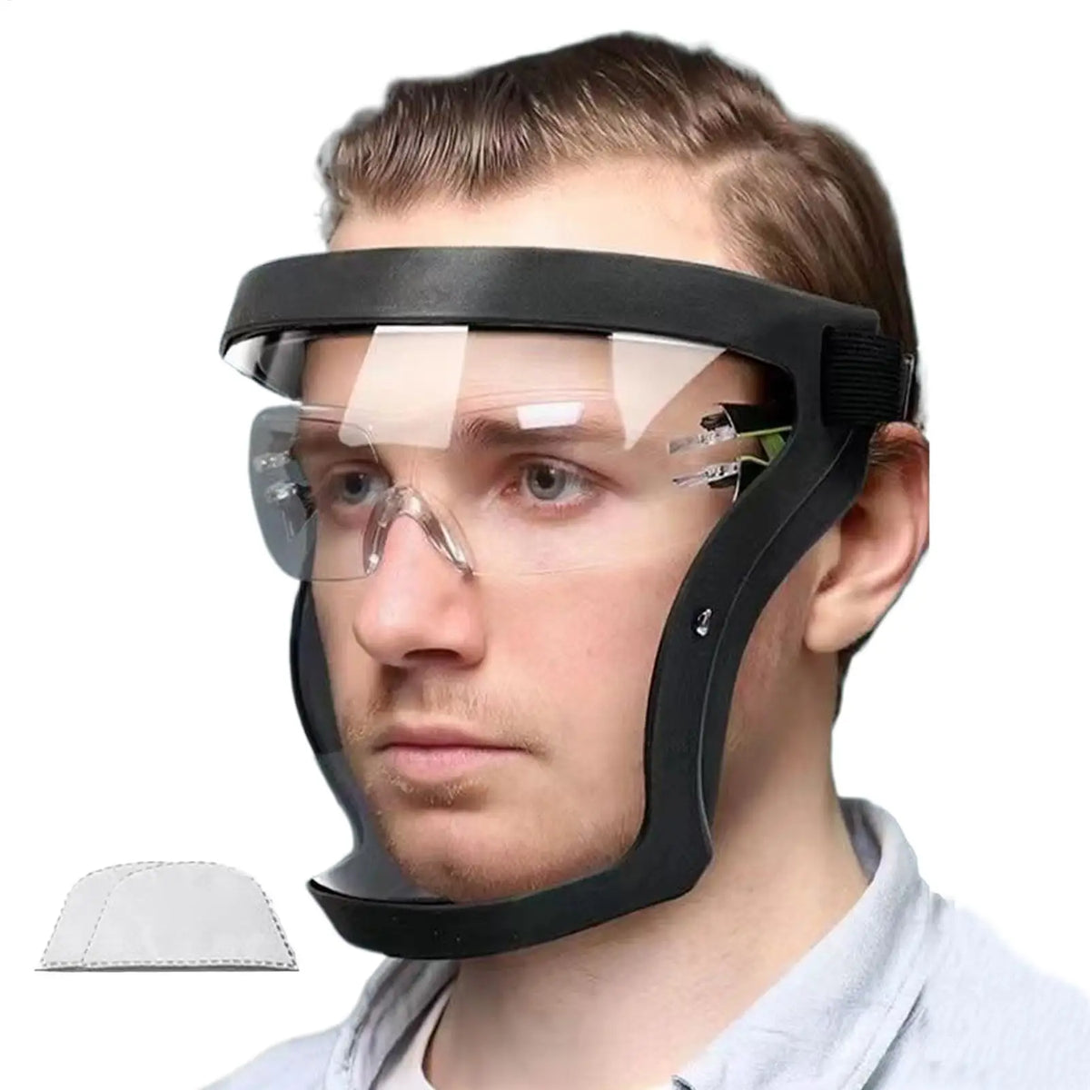 Anti-Fog Full Face Shield – Windproof Cycling & Work Mask Full Face Shield Axl
