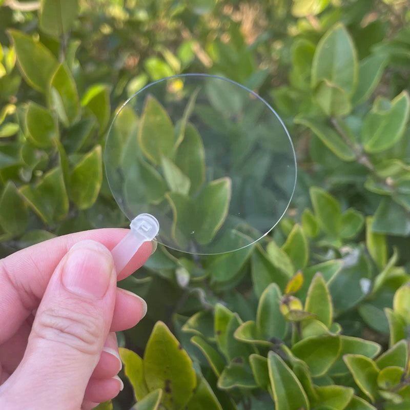 50Pcs Mini Transparent Blank Fans – DIY Art & Party Favors DIY Craft Fan Set Axl