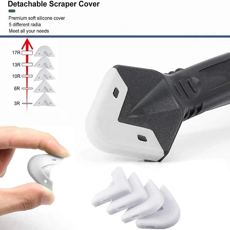 9-in-1 Caulk Finisher & Silicone Sealant Scraper Tool Set Caulking Tool Set Axl