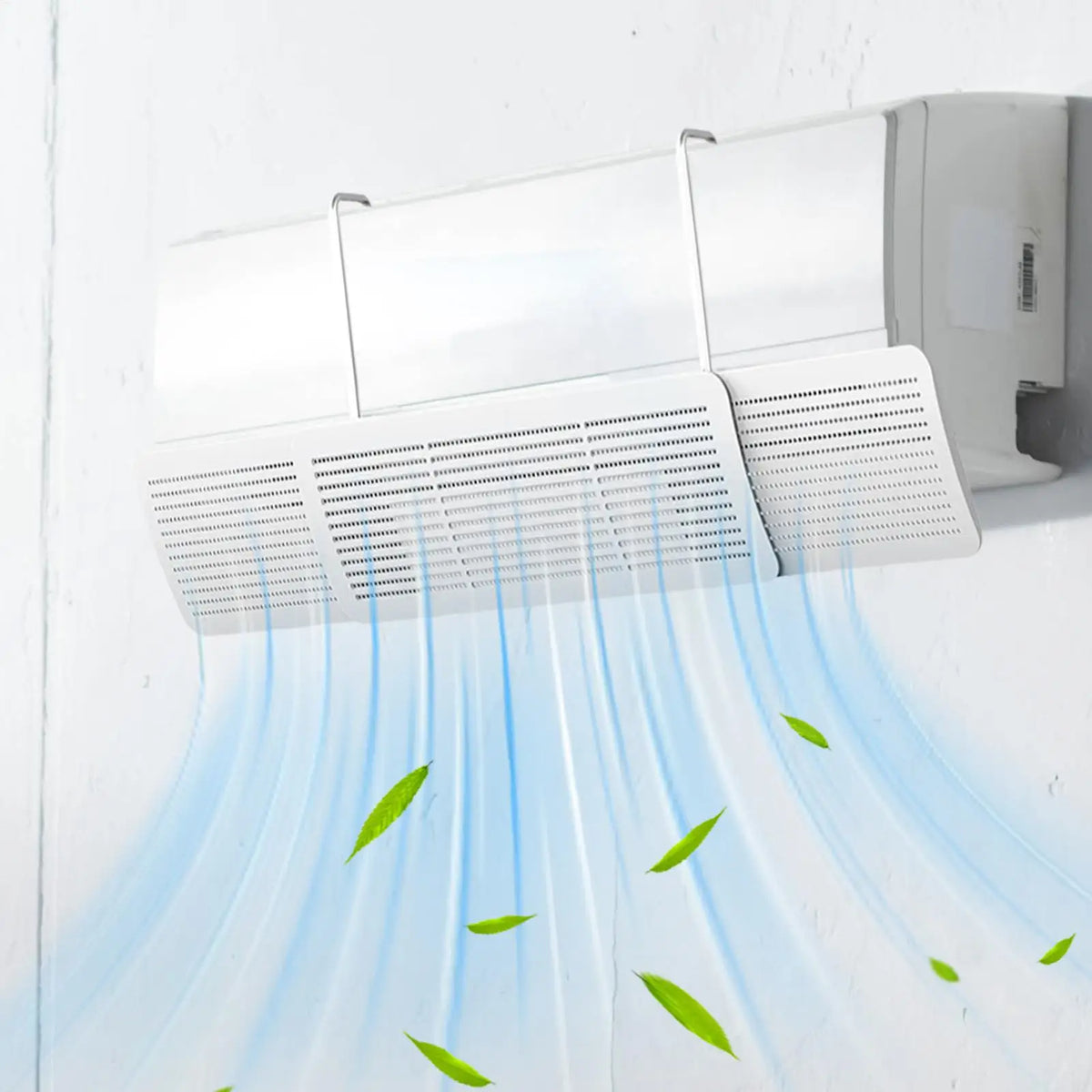 Wall-Mounted AC Air Deflector – Adjustable Airflow Baffle AC Air Deflector Axl