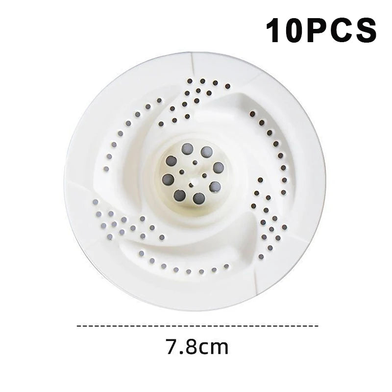 Vortex Floor Drain Hair Filter – Bathroom & Kitchen (1/10 Pcs) Floor Drain Filter Axl B