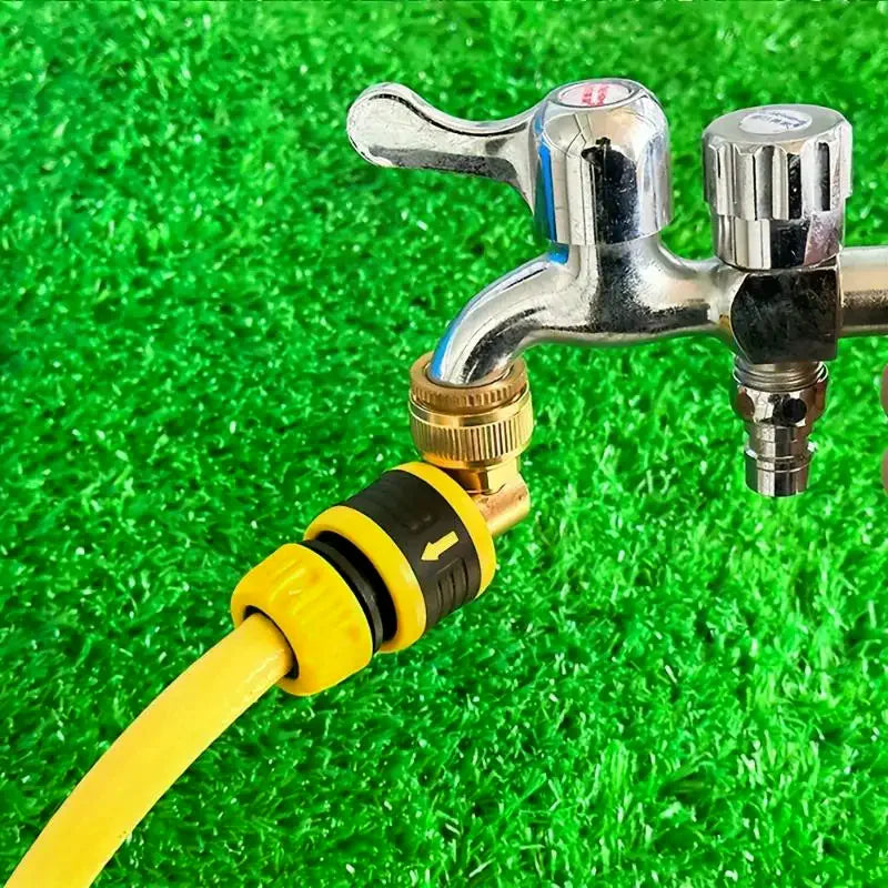 Brass Hose Swivel Quick Connector – Universal Anti-Leak Adapter Hose Quick Connector Axl