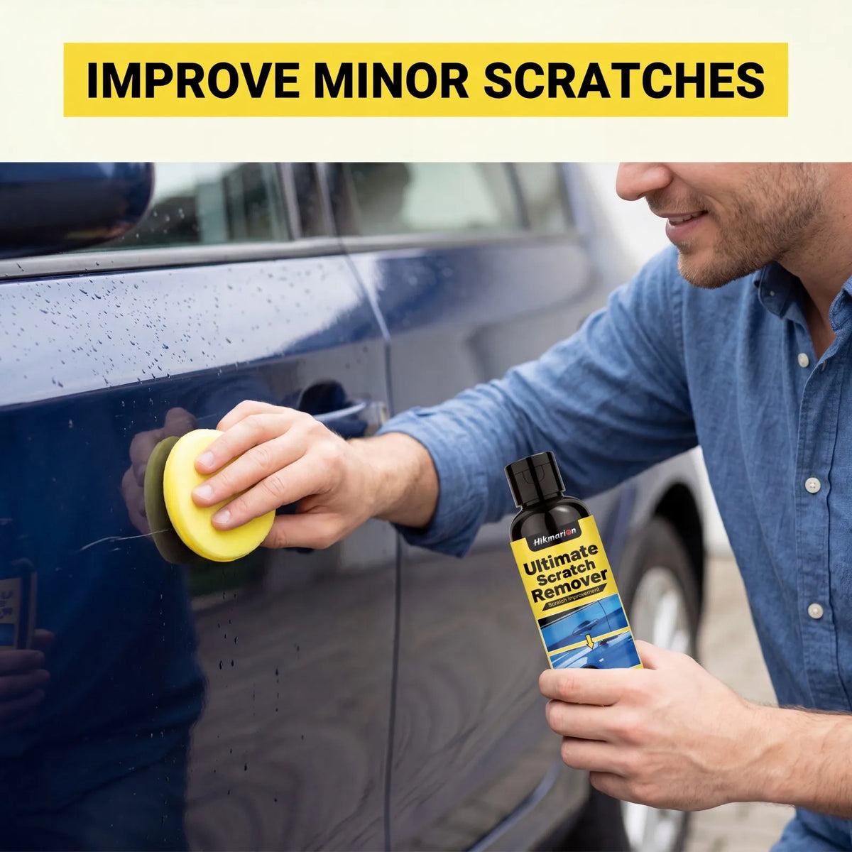 Car Paint Scratch Remover Kit – Polish, Restore Gloss & Shine Car Paint Polish Kit Axl