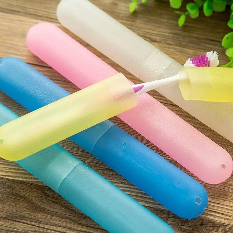 Portable Travel Toothbrush Case – Dustproof Protective Holder Toothbrush Travel Case Axl