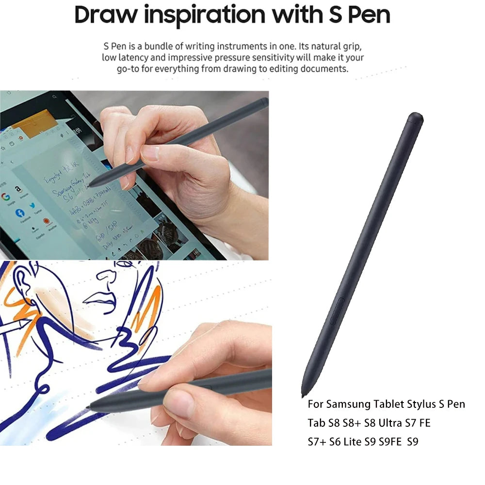 S Pen Stylus for Samsung Galaxy Tab S10 S9 S8 S7 S6 Lite Tablet Stylus Pen Axl