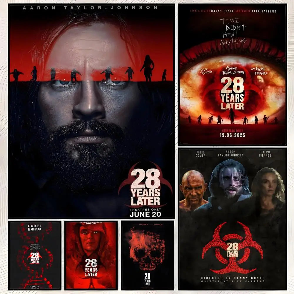 28 Years Later Movie Poster – Self-Stick HD PVC Wall Art Movie Wall Poster Axl