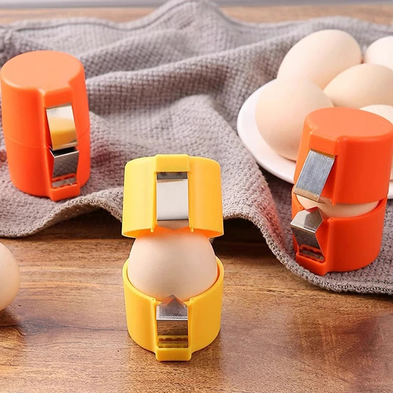 Handheld Eggshell Opener – Portable Egg Cracker for Baking Egg Cracker Tool Axl