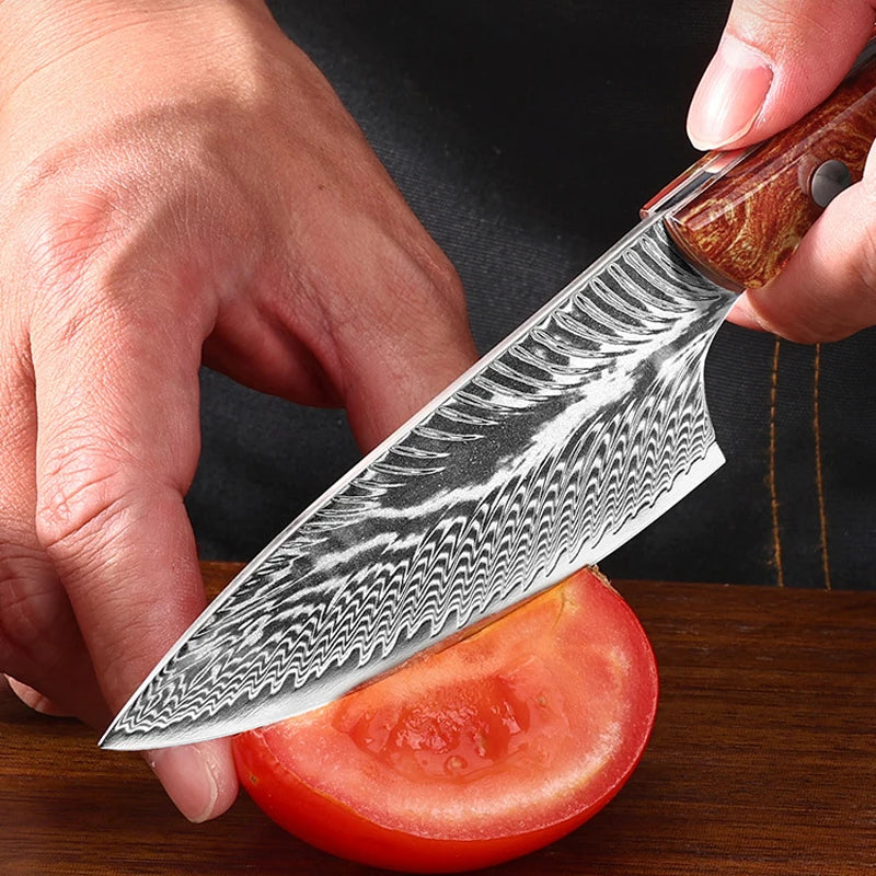 Japanese Chef's Knife VG MAX Steel – Professional Kitchen Slicer Chef's Kitchen Knife Axl