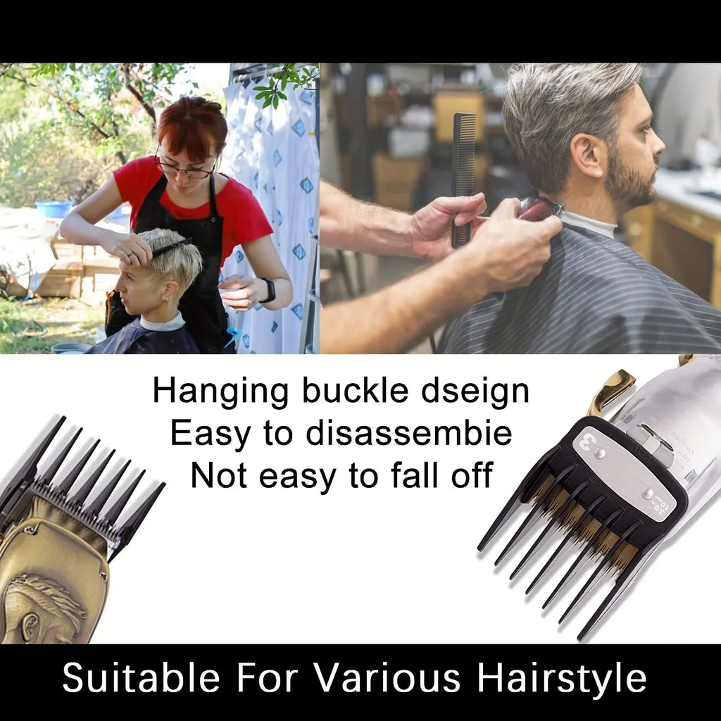 3-Piece Hair Clipper Positioning Comb Set | Barber Guide Combs Clipper Guide Combs Axl