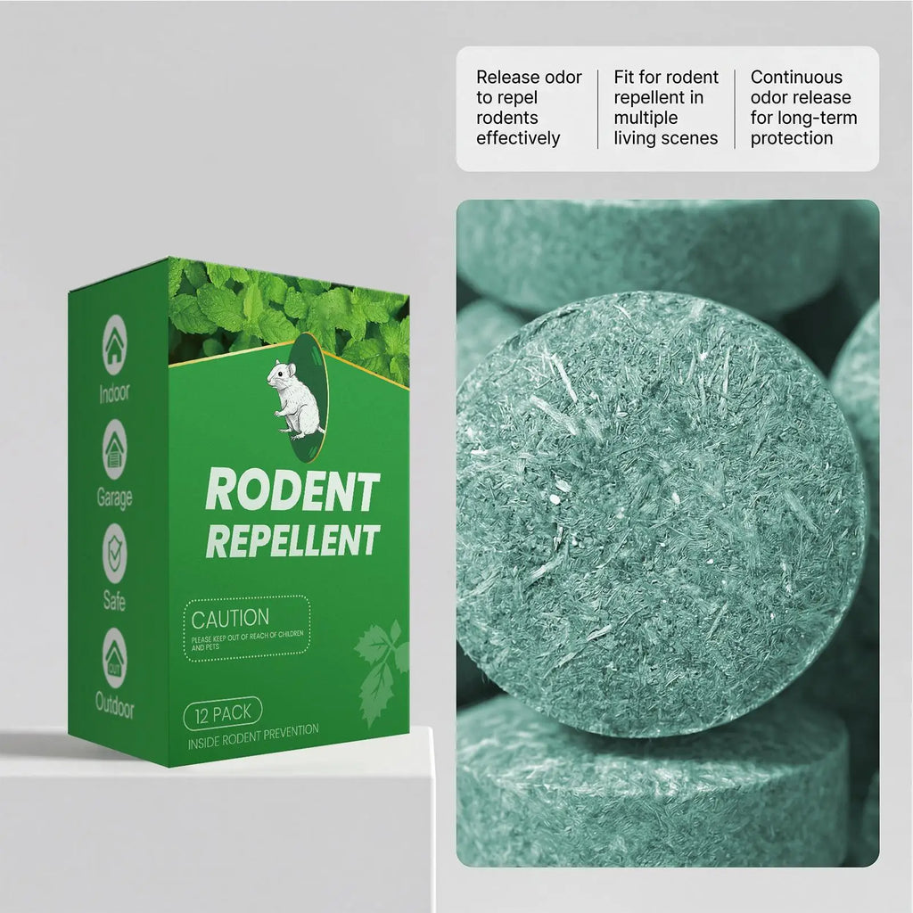 Mice Repellent Balls 12-Pack – Indoor & Outdoor Mouse Deterrent Rodent Repellent Balls Axl