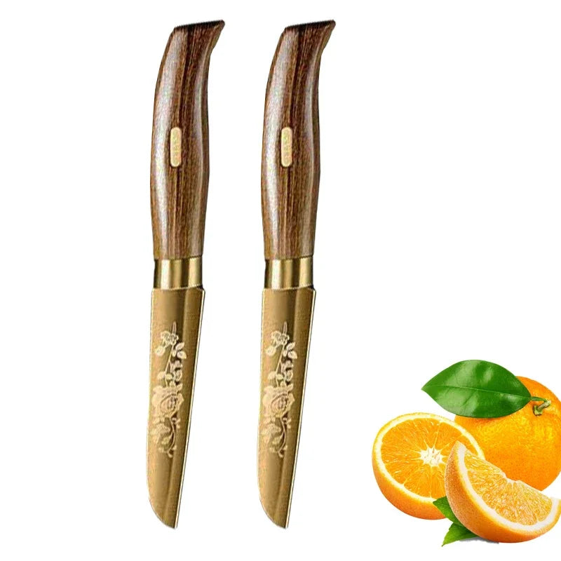 PLYS Sharp Stainless Steel Paring Knife – Fruit & Kitchen Use Paring Knife Axl 1pcs B