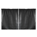 Taxi Car Privacy Partition Curtain & Sun Shade Set – 2 Pcs Car Partition Curtain Axl Black