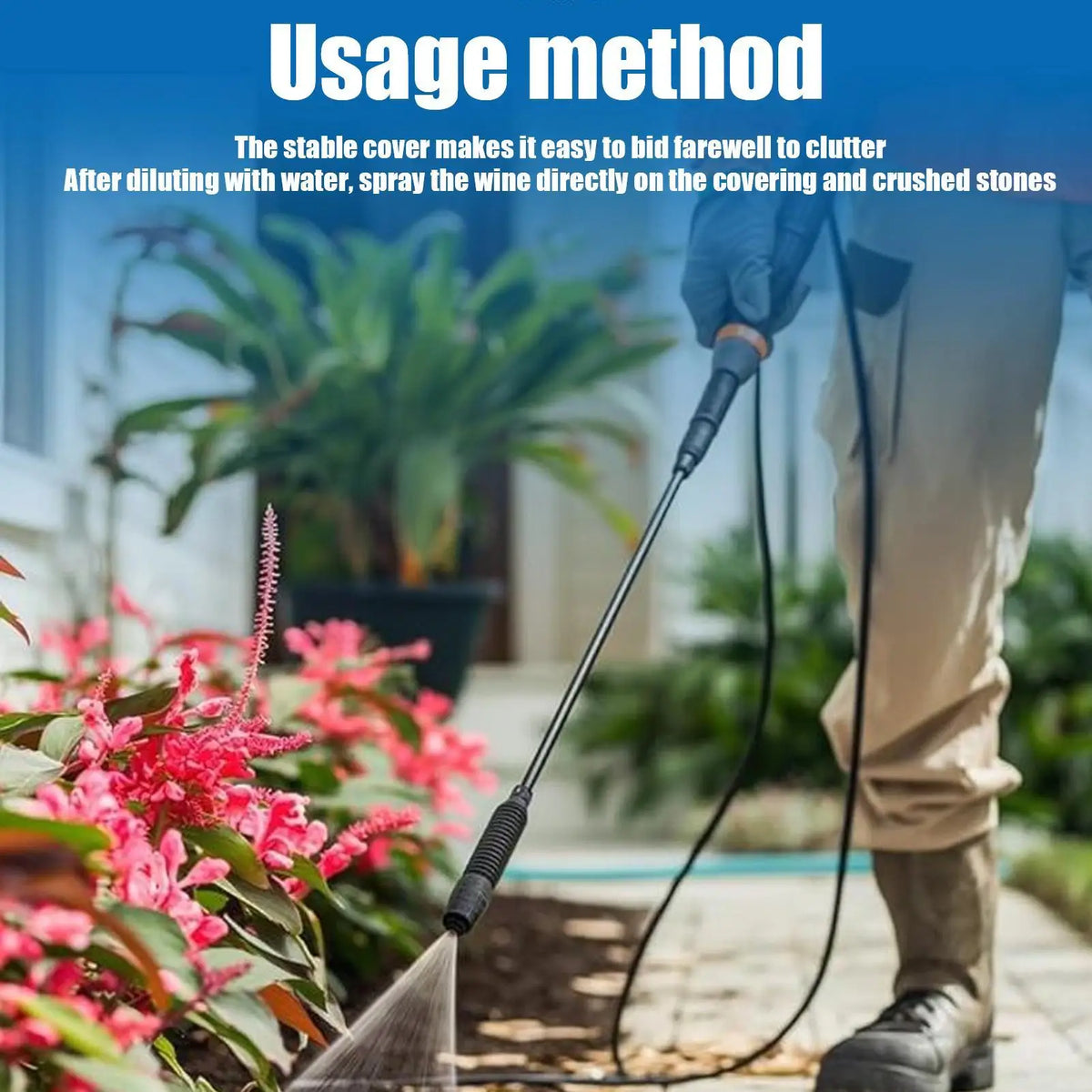 Gravel Glue Landscape Binder – Driveways, Patios & Walkways Landscape Gravel Adhesive Axl