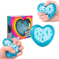Heart Shape Squishy Toy – Soft TPR Slow Rebound Fidget Gift Squishy Fidget Toy Axl Blue