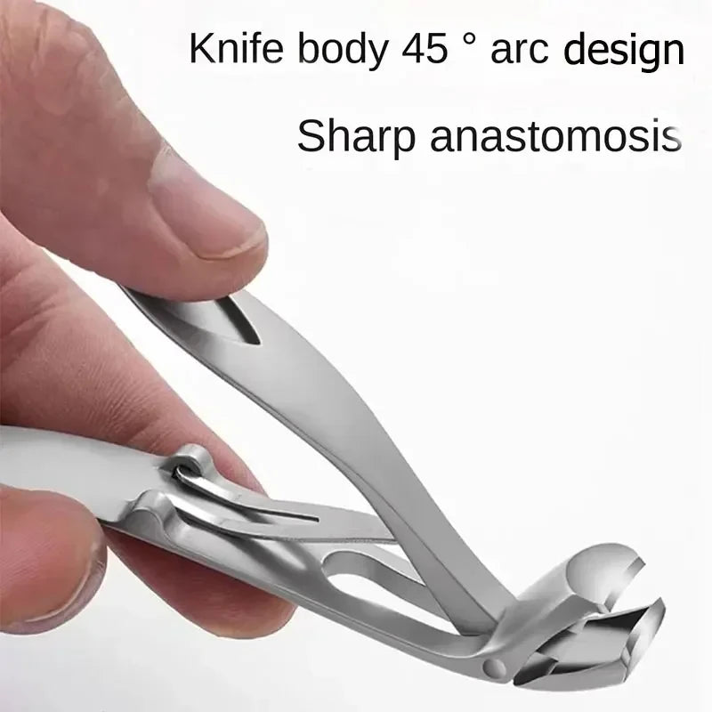 Stainless Steel Nail Clippers – Fingernail & Toenail Trimmer Nail Clippers Axl