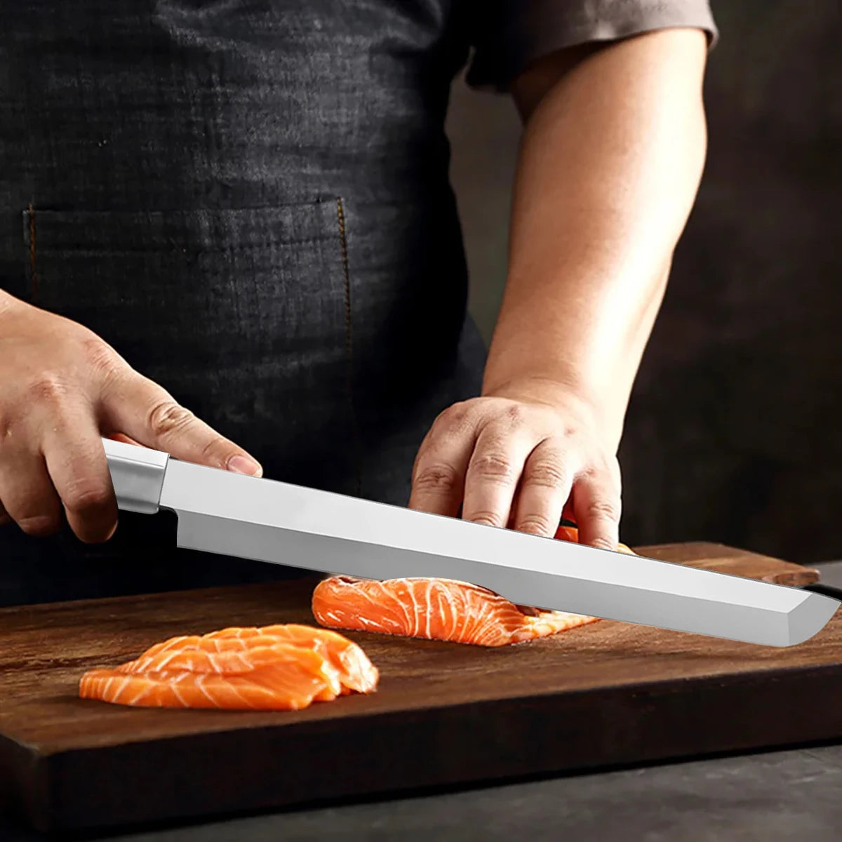 Professional Sashimi Knife Set – Stainless Steel Sushi Slicing Knife Sashimi Slicing Knife Axl