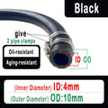NBR Oil Resistant Fuel Line Hose 4–14mm ID | Car, Moto, Truck Fuel Line Hose Axl ID 4MM - OD 10MM