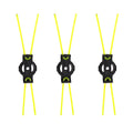 Grass Rope Mower Head Replacement – Wear-Resistant Trimmer Trimmer Replacement Parts Axl 3pcs
